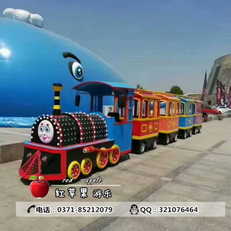 一拖四仿古軌道火車(chē)